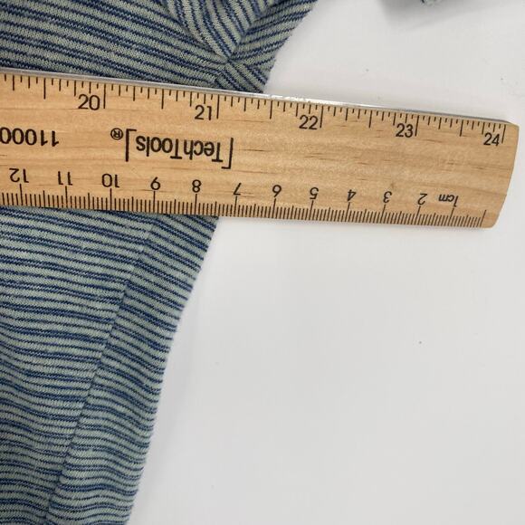 Marine Layer T-shirt Men’s Medium Blue Striped Coastal Nautical NormCore - Picture 7 of 9